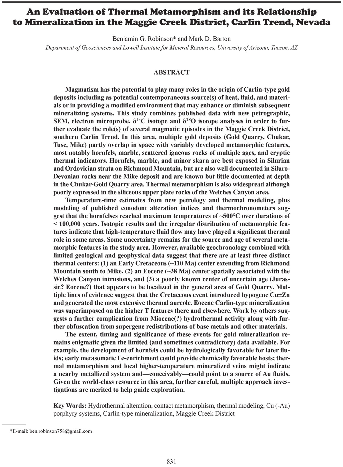 2020_Robinson_Benjamin_An_Evaluation_of_Thermal_Metamorphism_and_its_Relationship_to_Mineralization_in_the_Maggie_Creek_District_Carlin_Trend_Nevada-1