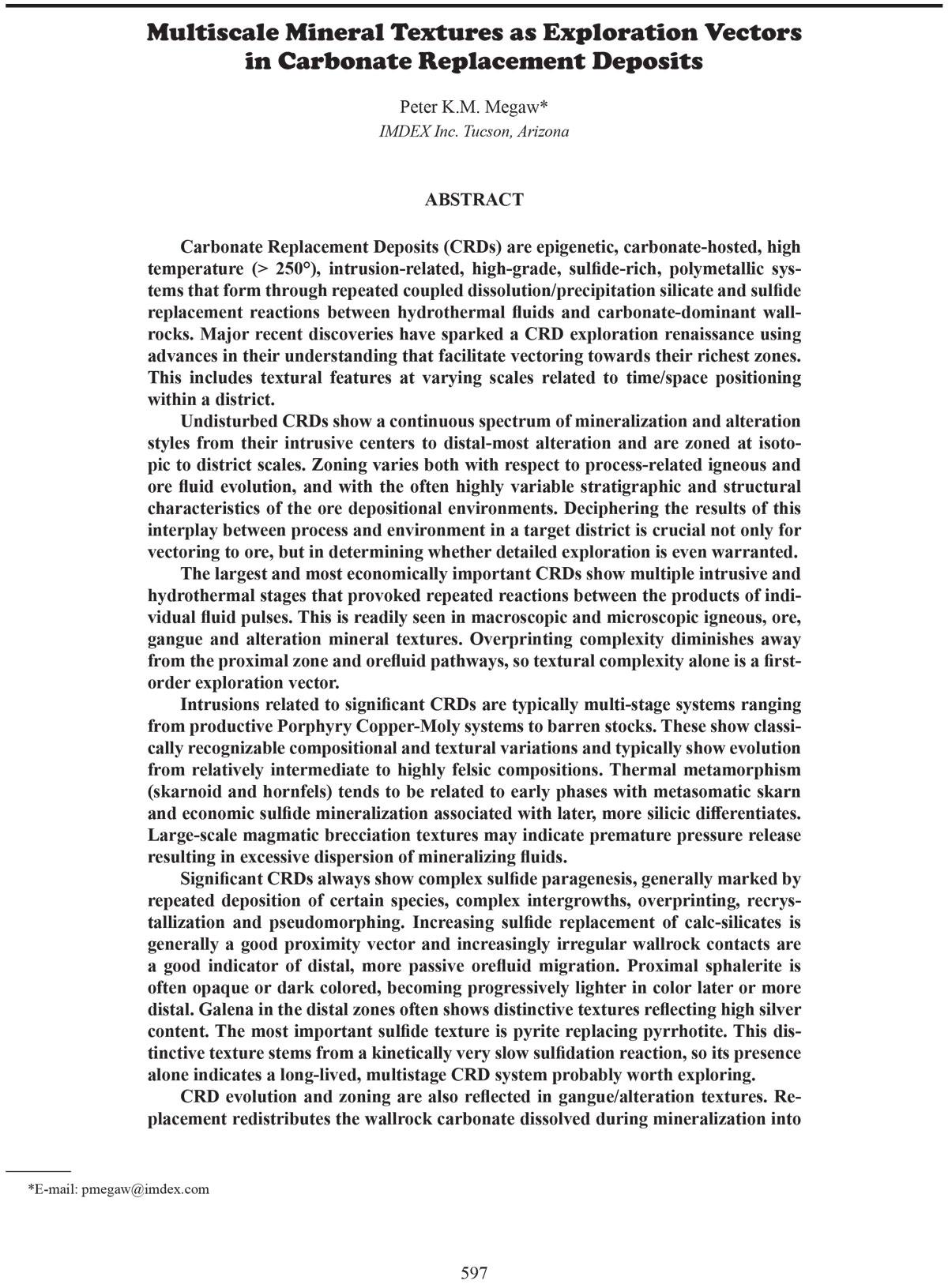 2022_Megaw_Peter_Multiscale_Mineral_Textures_as_Exploration_Vectors_in_Carbonate_Replacement_Deposits-1