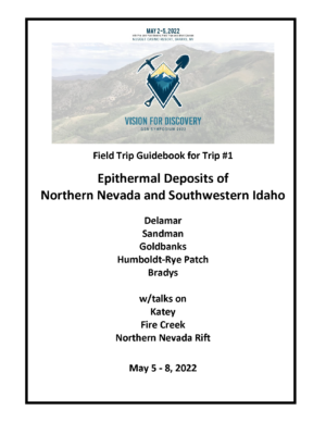 2022 Symposium Field Trip #1: Epithermal Deposits of Northern Nevada and Southwestern Idaho